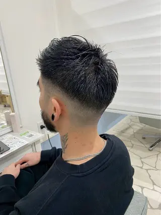 ショート メンズ 三宅 隼生のヘアスタイル