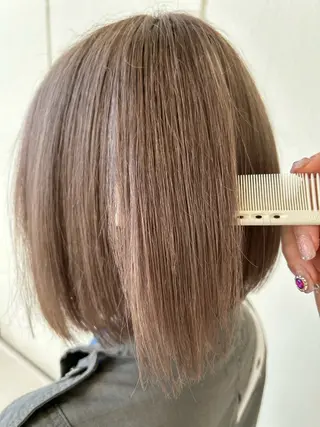 カラー 💜暖色系カラー/ ブリーチカラー💜のヘアスタイル