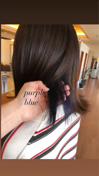 カラー 加瀬 真弓のヘアスタイル