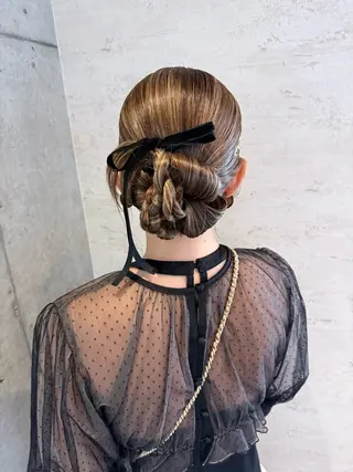 ヘアアレンジ 女性に人気♪ はやしほのかのヘアスタイル