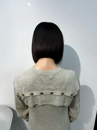 カラー 顔まわり/ボブウルフ 🤍愛唯(めい)のヘアスタイル