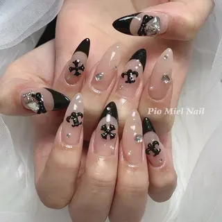 ネイル HANA 長さだしのネイルデザイン