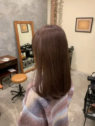 セミロング BLUCK所属・優衣 /山形/ BLUCK hairのヘアスタイル