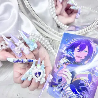 ネイル Lumo所属・めろち ちゃんのネイルデザイン