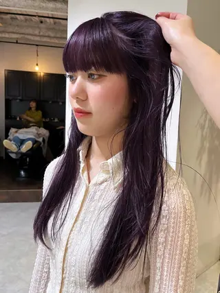 ロング 無料カットモデル募集 ／ueno aiのヘアスタイル