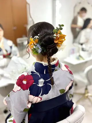 ヘアアレンジ ヘアセットサロン /上坪愛美のヘアスタイル