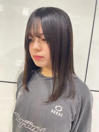 ‪るか/‪透明感 カラー/アレンジのヘアスタイル