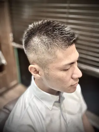 ショート メンズ 麻布山本所属・麻布 山本のヘアスタイル
