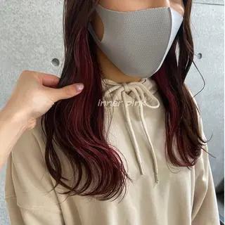 ロング カラー パーマ ヘアアレンジ メンズ キッズ ネイル マツエク・マツパ 横浜Bob美容師🤎 ERINAのヘアスタイル