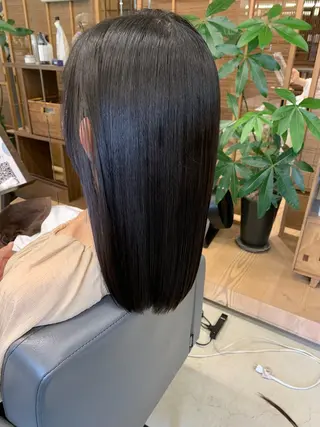 セミロング 髪屋　こころ所属・小島 千春のヘアスタイル