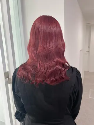 セミロング 盛れる暖色🎀ガーリ ーヘア🎀きっかのヘアスタイル