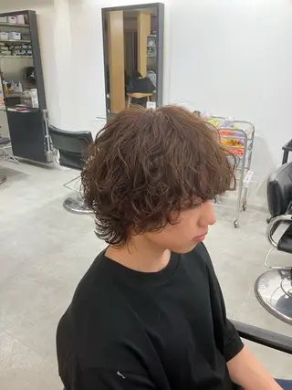 パーマ RETOUCH by fifth メンズサロン【レタッチ バイ フィフス】所属・fifth原宿 A:Ri🧸のヘアスタイル