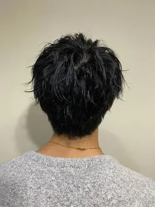 カラー パーマ メンズ メンズブリーチカラー /パーマ ごーた立川のヘアスタイル