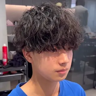 ショート パーマ メンズ THE 3rd HAIR 柏店所属・柏メンズ特化 THE3rdHAIRのヘアスタイル