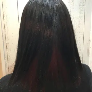 ミディアム カラー 金崎 新吾のヘアスタイル