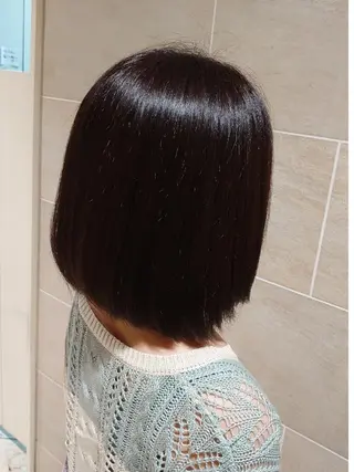 ミディアム カラー 宮本  星羅のヘアスタイル