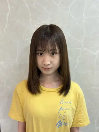 セミロング カットモデル募集中 murakamiのヘアスタイル