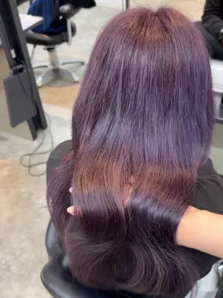 ロング カラー ✂️無料カットモデル ✂️佐々木悠月のヘアスタイル