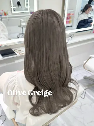 ロング カラー ParveMix🎀 稲垣詞葉のヘアスタイル