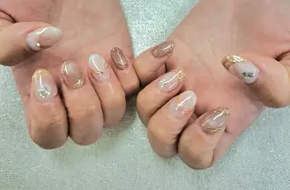 ネイル 河野ちえ (雑誌掲載サロン)のネイルデザイン