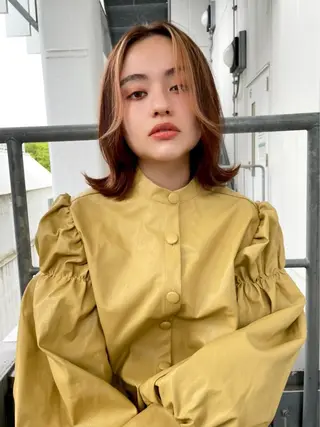 ミディアム カラー 🎨絶対に褒められる "店長"鈴木貴彦🎨のヘアスタイル