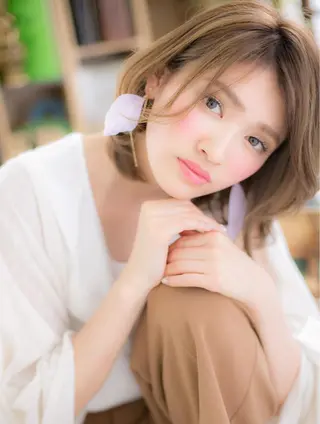 ミディアム cover hair bliss 川口東口SOGO店所属・後悔はさせません 🔥💪千原一輝のヘアスタイル