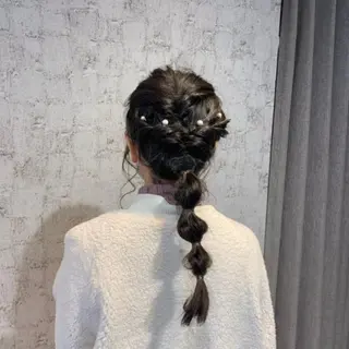 ヘアアレンジ 🩰モテ艶girly ヘア🪽彩香‎🪡⟡のヘアスタイル