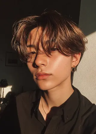 ショート パーマ メンズ ツイスパ/波巻き対応 メンズ特化　石川愛理のヘアスタイル