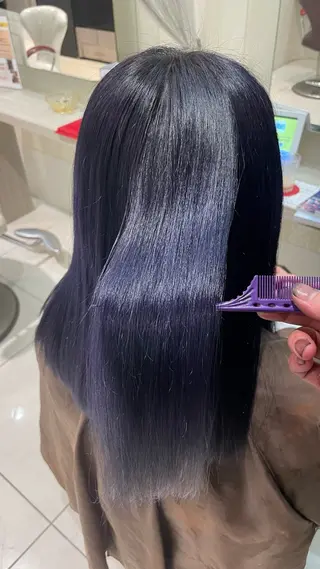 セミロング カラー 🎨 SHIORI🥀のヘアスタイル