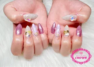 ネイル CROWN プライベートサロンのネイルデザイン