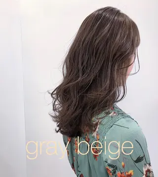 セミロング カラー パーマ 💖美髪矯正💖 辻未侑のヘアスタイル