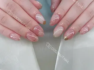 ネイル 神田 ココナッツのネイルデザイン