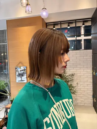 ミディアム the C ayuのヘアスタイル