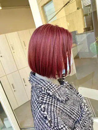 ショート カラー ハイトーン×似合わせ 🌱中川慎之介のヘアスタイル