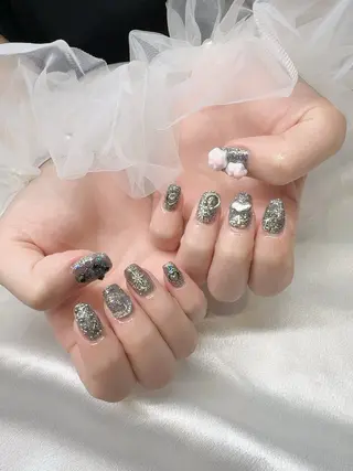 ネイル hair&make EARTH coiffure beaute 龍ケ崎店所属・nailset/ asukaのネイルデザイン