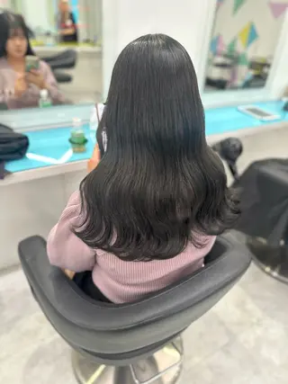 セミロング カラー ♡ダブルカラー特化♡ miyuのヘアスタイル