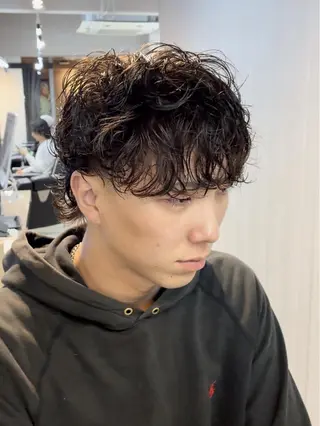 ショート パーマ メンズ 🔥メンズ特化方🔥 似合わせ💈三宅悠斗のヘアスタイル