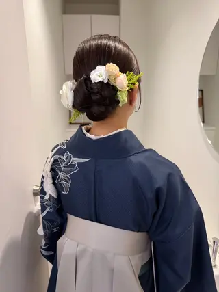 ヘアアレンジ アレンジ/ブラウン カラー HARU🕯のヘアスタイル