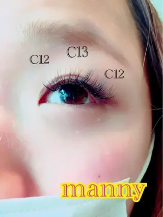 マツエク・マツパ manny eyelashのマツエク・マツパデザイン