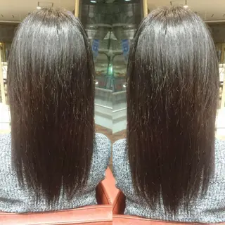 ロング カラー パーマ 永島 さとみのマツエク・マツパデザイン