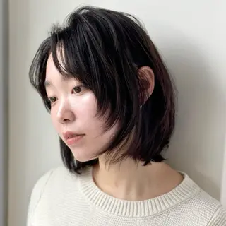 ショート Yurika🕯️ 透明感カラー/ボブのヘアスタイル