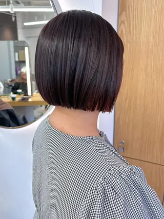 ショート ボブ/透明感カラー/ 似合わせ🌿高田知那のヘアスタイル