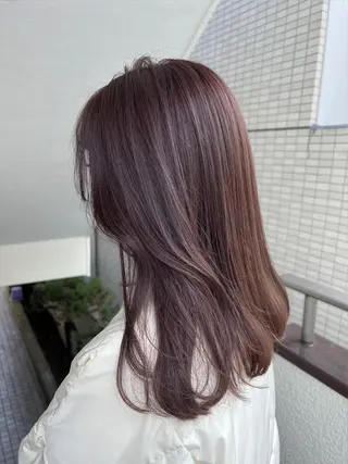 ロング カラー まろやか透明感カラー ♡MANAのヘアスタイル