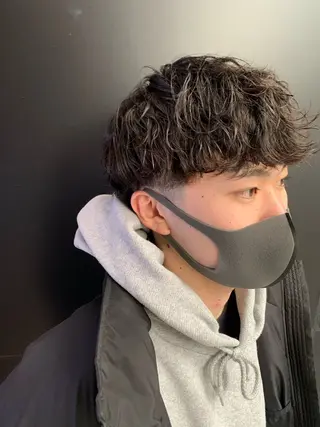 メンズ 【メンズパーマ特化】 🍏網中勇喜のヘアスタイル