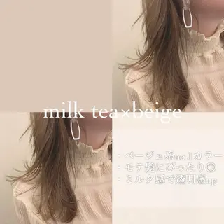 ミディアム カラー レイヤー/艶髪 🇰🇷Ryotaのヘアスタイル