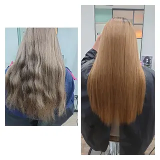 ロング 😺Takako😺 髪質改善&縮毛矯正のヘアスタイル