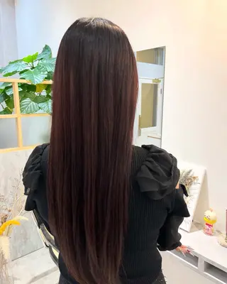 ロング カラー ✨縮毛矯正お任せ 下さい✨鈴木風汰のヘアスタイル