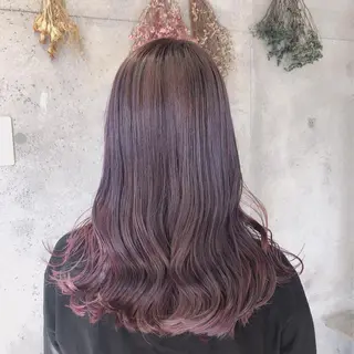 ロング カラー wakana 【ブリーチカラー】のヘアスタイル