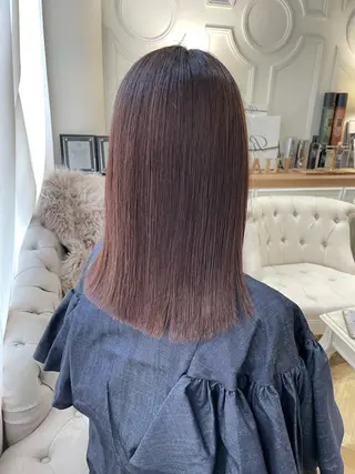 セミロング カラー 🌷tocca Mai🌷のヘアスタイル