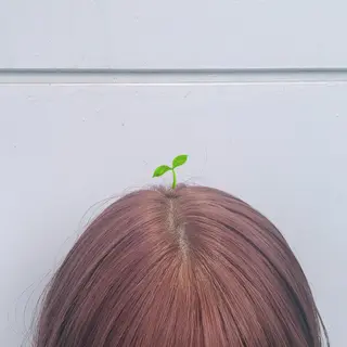 ミディアム 暖色カラー推し/ トヤエリコのヘアスタイル